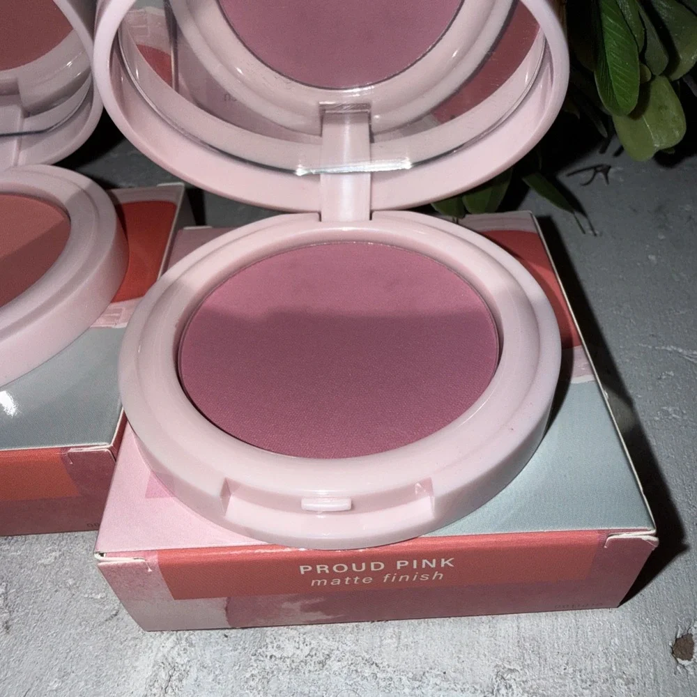 Mally Bulletproof Powder Blush in Robust Rose, Proud Pink, And Confident‎ Coral